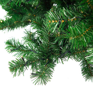 9 Feet Pre-Lit PVC Artificial Christmas Tree with 700 LED Lights view 8