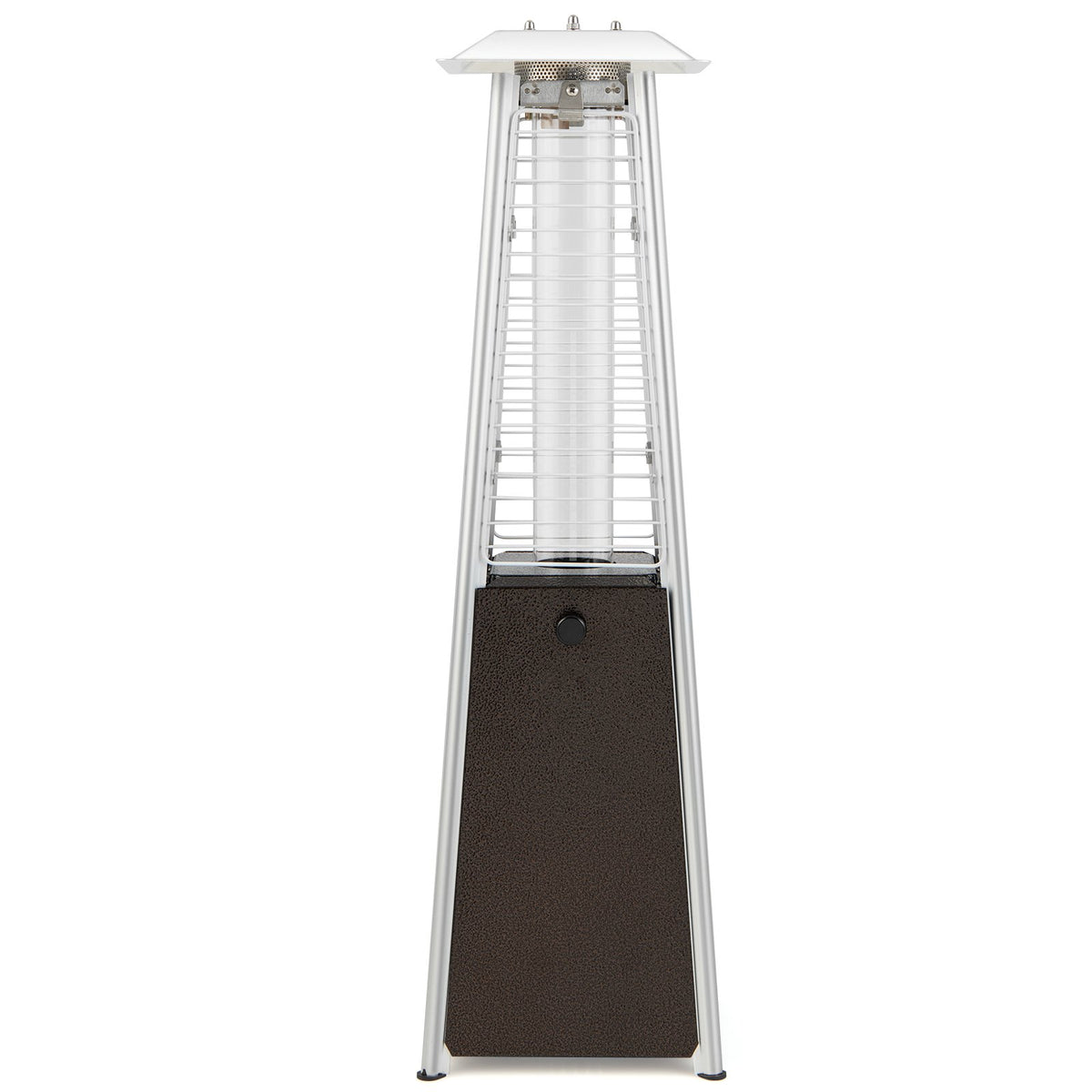9500 BTU Portable Steel Tabletop Patio Heater with Glass Tube view 4