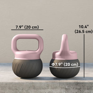 Soozier Soft Kettlebell, 11lb Kettle Bell with Anti-Slip Grip for Home Gym Weight Lifting and Strength Training