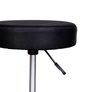 Adjustable Hydraulic Swivel Massage Salon Stool Facial Spa Tattoo Saddle Chair with 3 Changeable Seat Covers, Red/White/Black