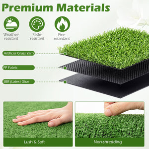 Artificial Turf Rug with Low 0.3 inch Pile Height-M view 7