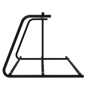 All-Steel Bike Rack, 61" Bike Stand, 6-Bike Capacity, Dual-Side, for Garages Streets Yards Schools