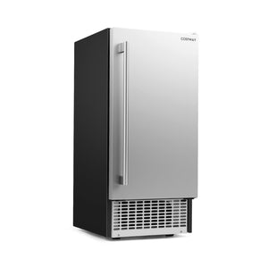 Commercial Under Counter Ice Maker 90 lbs/Day Built-in Freestanding Ice Making Machine view 2
