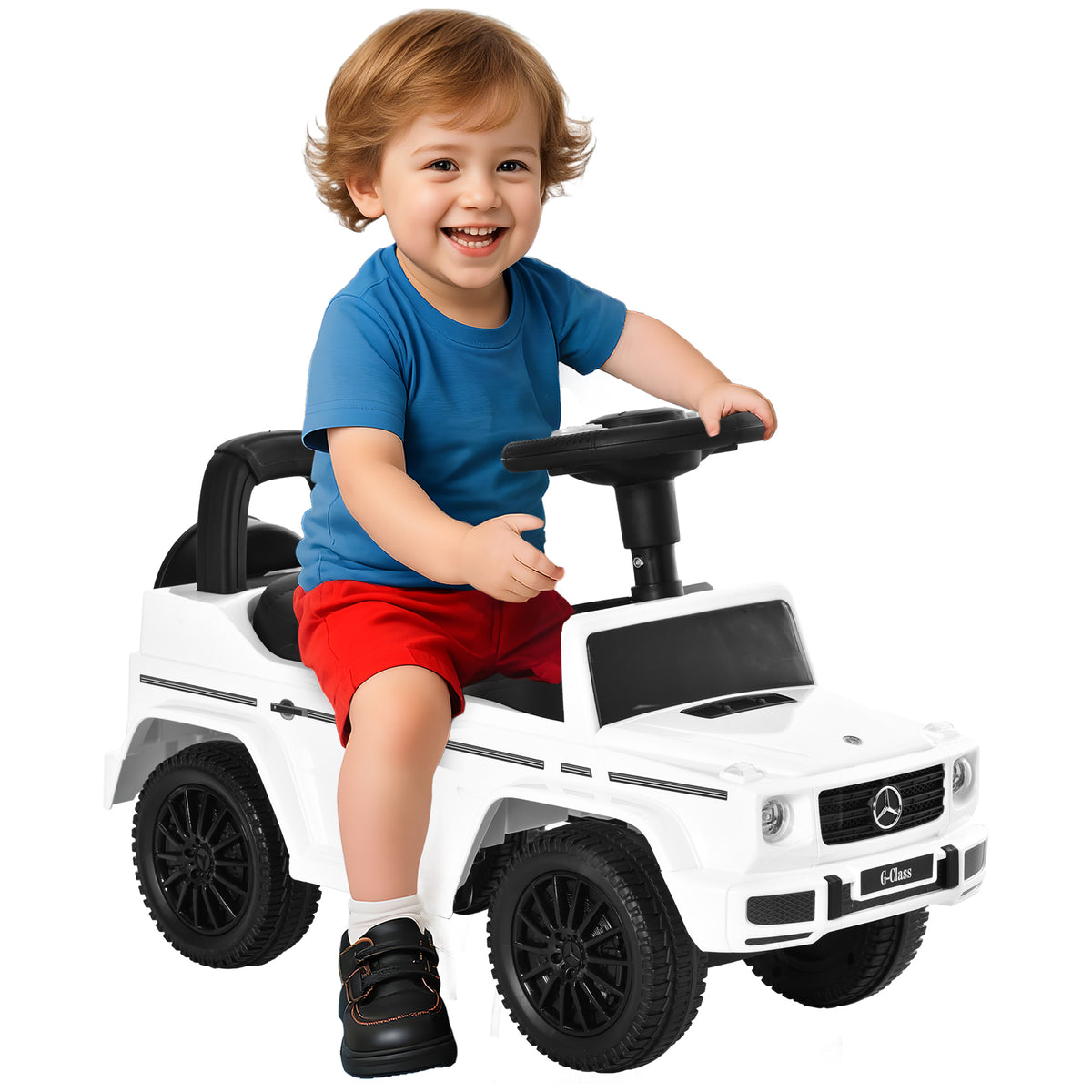 Aosom Compatible Baby Toddler Push Car Foot-to-Floor Ride-On Wheel Mercedes-Benz G350 Licensed