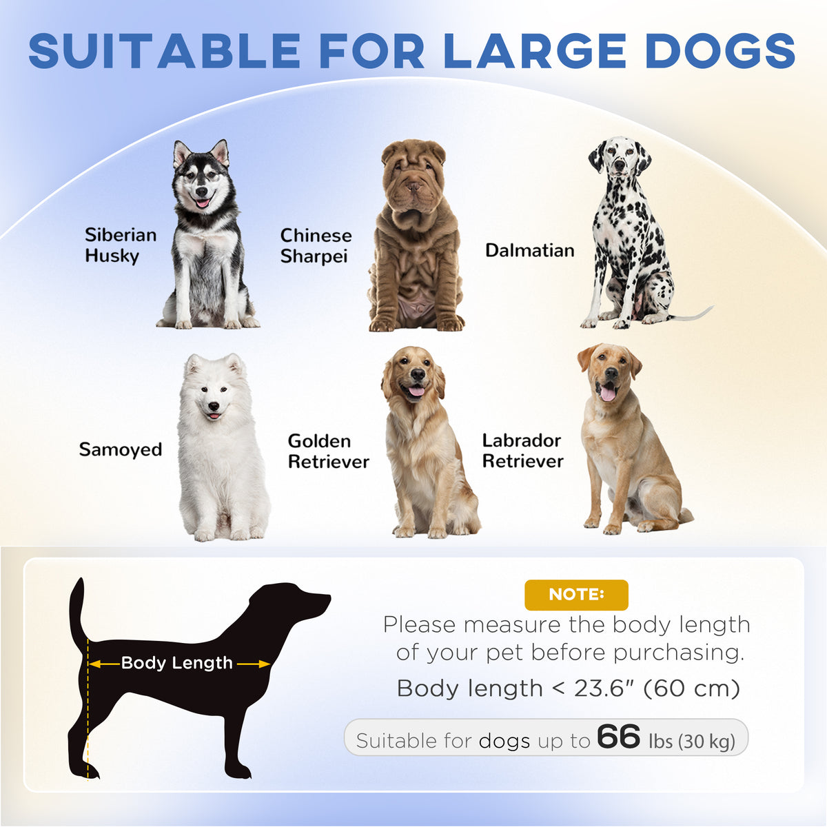 Dog Sofa for Large Dogs with Washable Cover, Anti-slip Foot Pads, Dark Grey – view 10