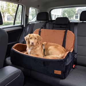 Dog Car Seat Foam Dog Booster Seat for Medium and Large Dogs view 2