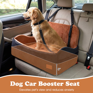 Dog Car Seat Foam Dog Booster Seat for Medium and Large Dogs view 4