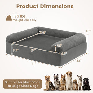 Dog Crate Furniture & Cooling Gel Dog Bed for Small and Medium Dogs view 5