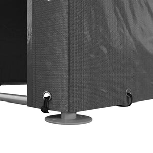 Portable Bicycle Shed with Galvanised Steel Frame and Large Door, Waterproof Outdoor Shed for Garden Tools – view 14