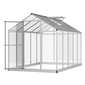 6' x 10' x 6.4' Walk-in Garden Greenhouse Polycarbonate Panels Plants Flower Growth Shed Cold Frame Outdoor