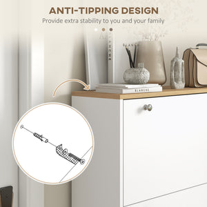 Shoe Storage with 3 Flip Drawers and Adjustable Shelves – view 20