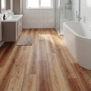 Floor Tile Vinyl Flooring Waterproof Vinyl Plank Flooring-Brown view 2