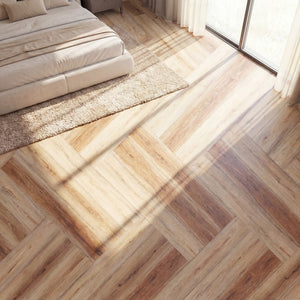 Floor Tile Vinyl Flooring Waterproof Vinyl Plank Flooring-Brown view 3