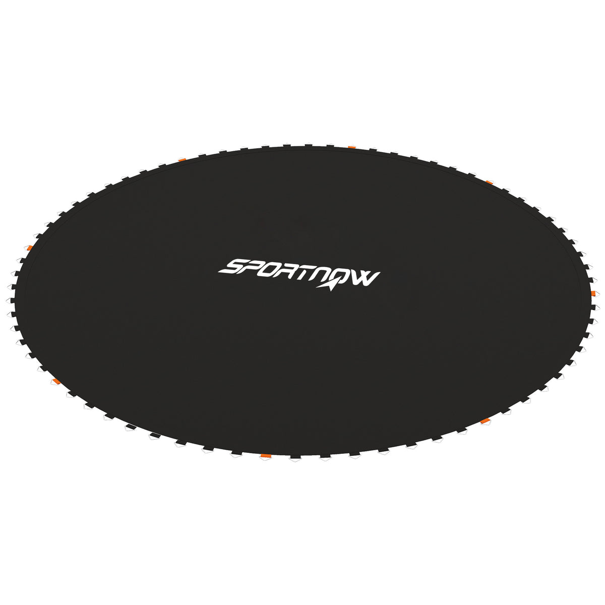 Trampoline Mat Replacement with Spring Pull Tool and 72 V-Hooks, Fits 12ft Trampoline, Using 5.5" Springs