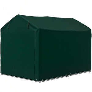 Outdoor Storage Shed, UV Resistant Bike Tent with Roll-up Zipper Door, Portable Shed for Bike, Motorcycle – view 15