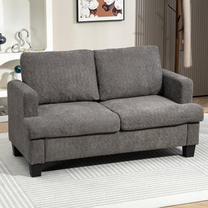 54.3" Loveseat Sofa, 2 Seater Sofa with Removable Cushions – view 6