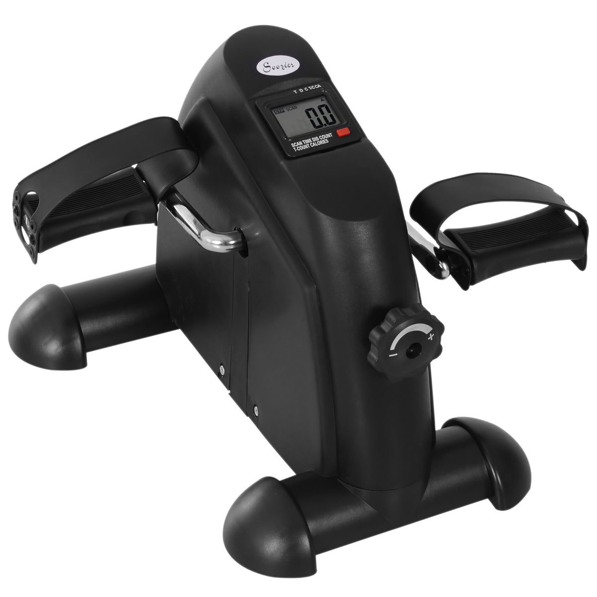 Soozier Portable Mini Pedal Exercise Bike Indoor Cycle Fitness Arm Leg w/ LCD Display