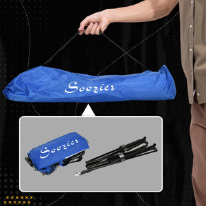 Soozier 10ft Badminton Net, Height Adjustable Outdoor Sports Net with Carry Bag, for Tennis, Pickleball and Volleyball