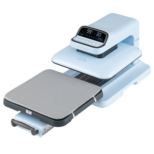 Heat Press Machine with Auto Release for T Shirts-Blue view 4