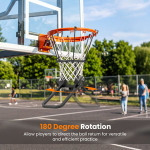 Heavy-Duty Basketball Return Attachment with 6 Sturdy Hooks view 7