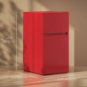 3.2 Cu Ft Compact Refrigerator, Mini Fridge with Freezer – view 9