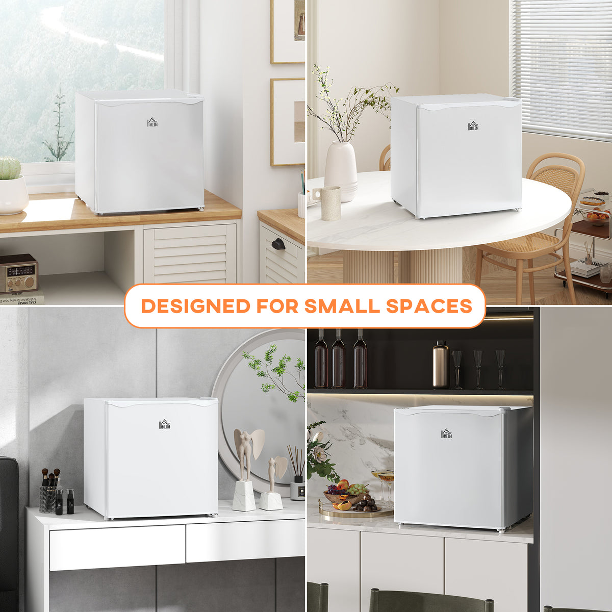 1.1 Cu. Ft. Mini Freezer, Compact Upright Freezer with Reversible Door, Removable Shelf – view 39