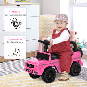 Aosom Compatible Baby Toddler Push Car Foot-to-Floor Ride-On Wheel Mercedes-Benz G350 Licensed