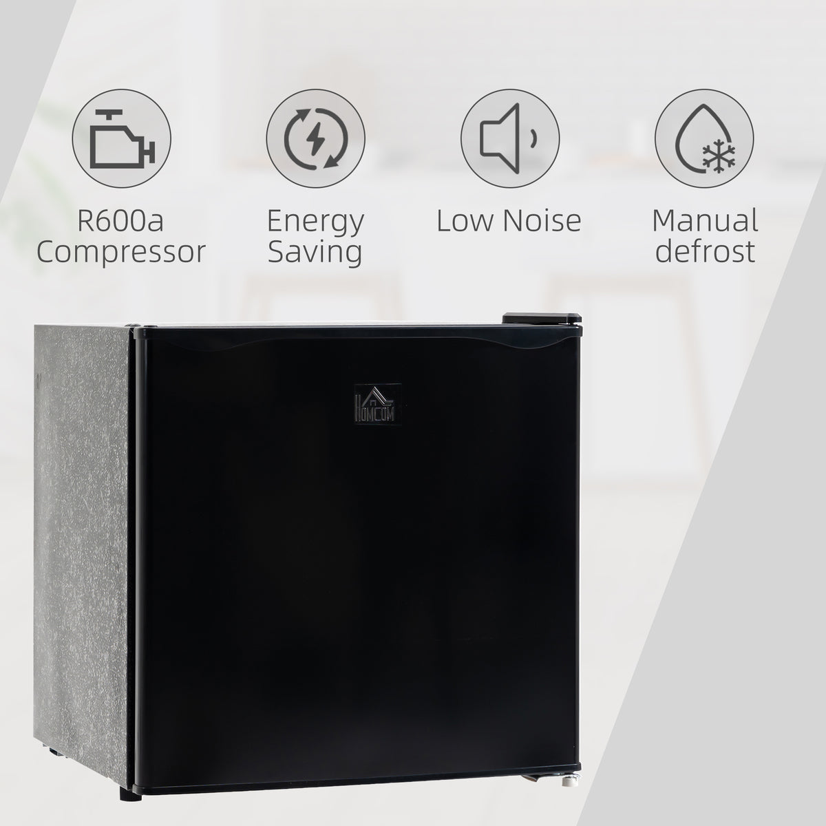 1.1 Cu. Ft. Mini Freezer, Compact Upright Freezer with Reversible Door, Removable Shelf – view 7