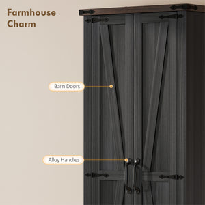 71" Pantry Cabinet, Kitchen Storage Cabinet with Adjustable Shelves, 2 Doors and Drawer for Dining Room – view 5