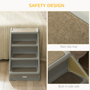 4-Level Portable Dog Stairs, Foldable Dog Steps for Small Dogs, Lightweight Cat Steps – view 18