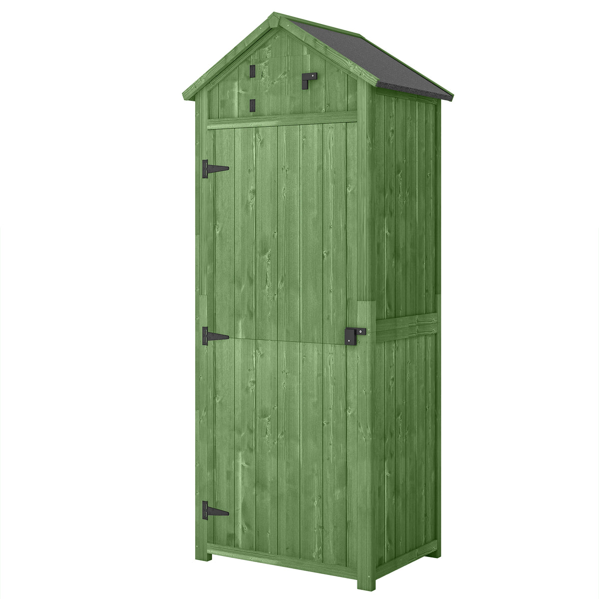30" x 21" x 71" Garden Storage Shed, Sheds & Outdoor Storage Outdoor Workshop Yard Tool Utility Storage – view 22