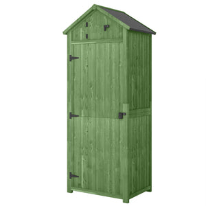 30" x 21" x 71" Garden Storage Shed, Sheds & Outdoor Storage Outdoor Workshop Yard Tool Utility Storage – view 22