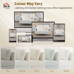 Loveseat Sofa, 55" Small Sofa Couch with 2 Pillows, Metal Legs for Living Room, Bedroom, Apartment – view 5