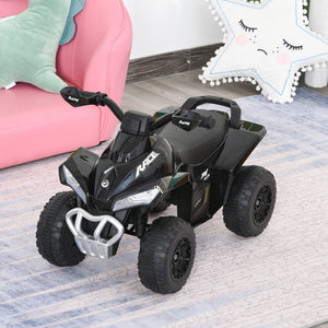 Aosom No Power Baby Ride on Toy for Toddler, Kids Ride on Car Foot to Floor Sliding 4 Wheels  with Music, Lightening, for 18-36 Months