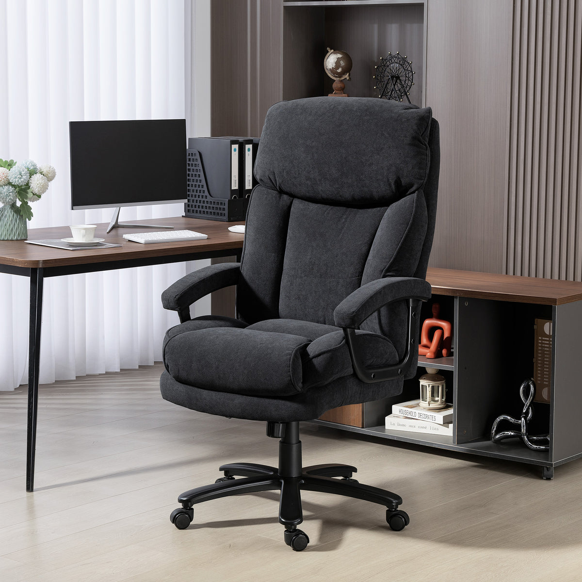 Big and Tall Executive Office Chair, Up to 450 lbs. Heavy Duty Desk Chair, Computer Chair for Heavy People – view 7