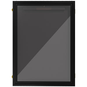 24" x 32" Hockey Jersey Frame, Jersey Shadow Box for Basketball, Football, Baseball, Black