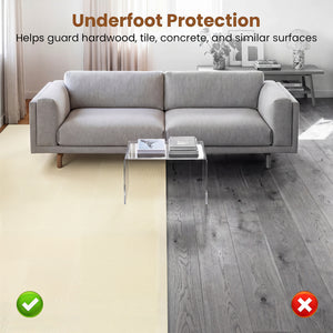 Non-Slip Protective Flooring for Living Room and Home Gym-Beige view 8