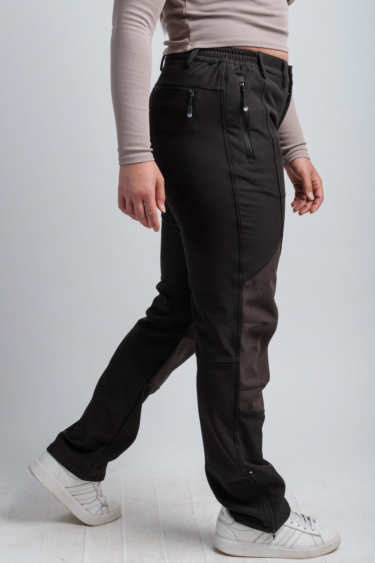 PRO Women's Black High Waist V2 Adventure Water Resistant Pants