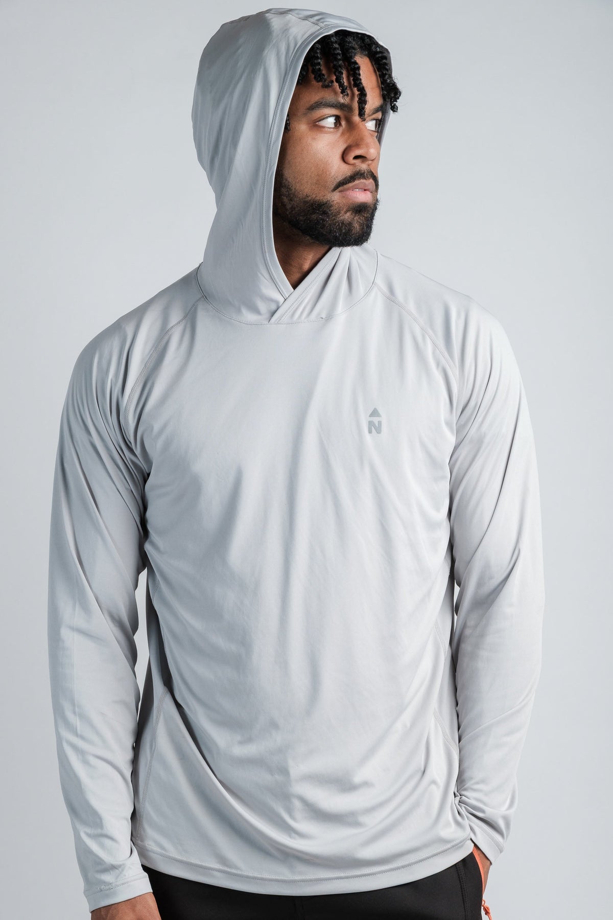 Men's UPF 50 Summer Cooling Hoodie - Northbound Gear Sun Protection Hoodie