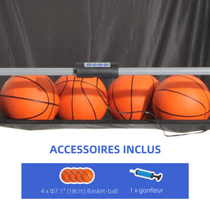 Double Shots Arcade Basketball System Foldable Two Player Basketball