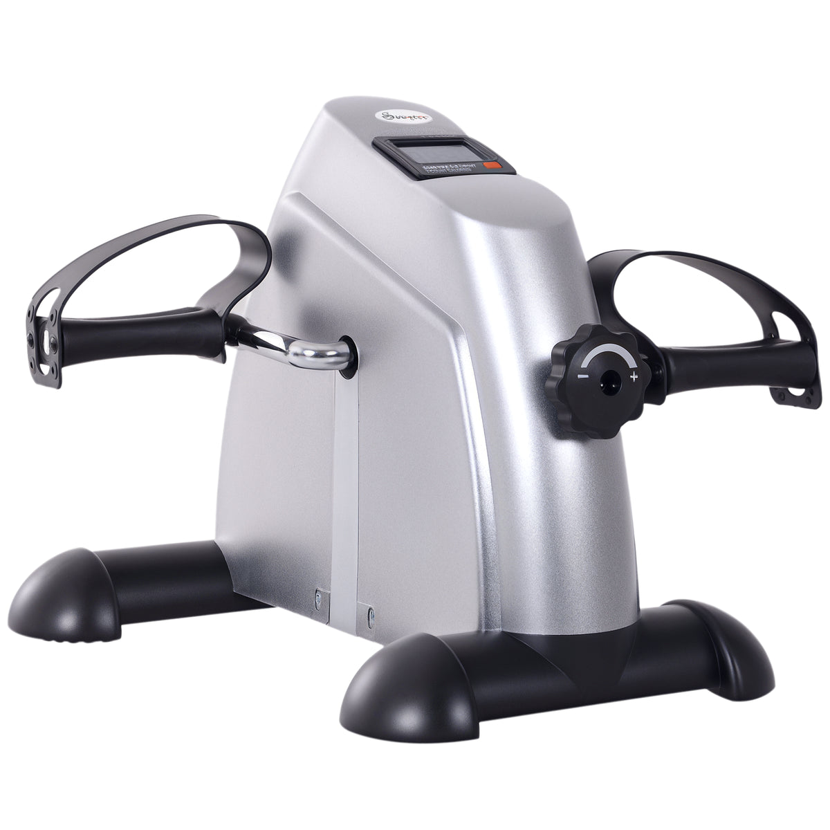 Soozier Portable Mini Pedal Exercise Bike Indoor Cycle Fitness Arm Leg w/ LCD Display