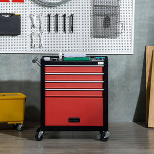 4-Drawer Tool Chest with 4 Wheels, Rolling Tool Box and Storage Cabinet – view 7