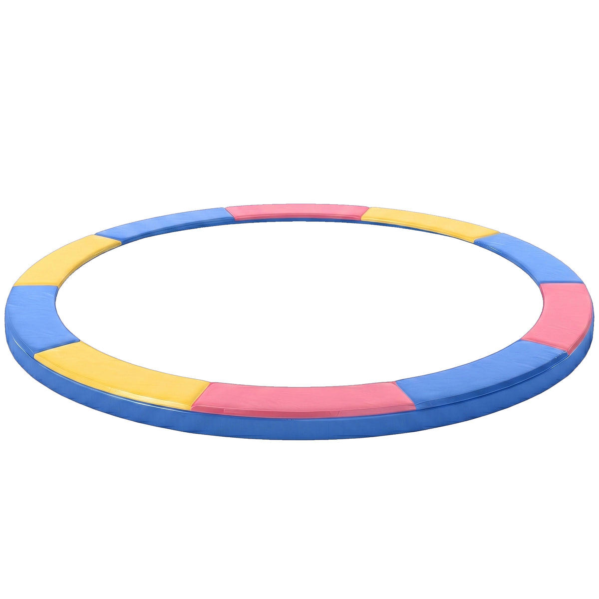 Soozier Trampoline Pad, 14FT Replacement Trampoline Safety Pad Mat Spring Cover, Water-Resistant, UV-Resistant, Tear-Resistant, No Holes for Pole