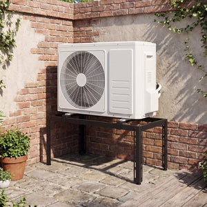 Outdoor Heavy-Duty AC Base for 9000-36000 BTU Ductless Air Conditioners Heat Pump-Black view 3