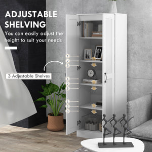 69" Tall Pantry Cabinet with Adjustable Shelves, Modern Kitchen Pantry Cabinet with Soft Close Doors, Black – view 13