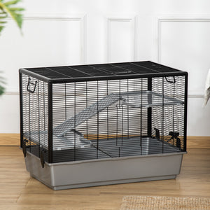 3-tier Hamster Cage, Guinea Pig Cage, Pet Chinchillas Play House Indoor with Accessories Food Dish Water – view 14