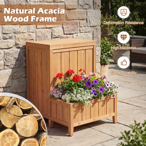 Package Delivery Box with Planter Box for Pool Accessories and Garden Tools view 9