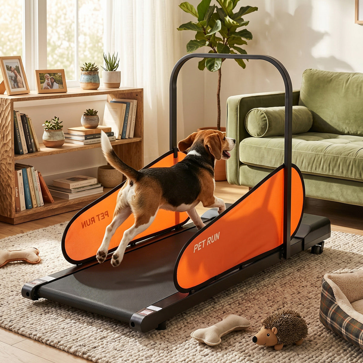 Pet Treadmill for Small & Medium Dogs with LED Display and Adjustable Speed-Black view 3