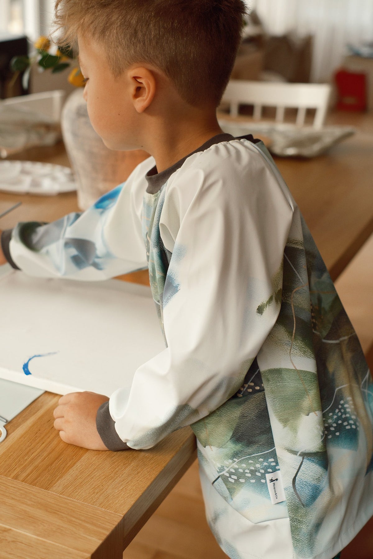 Waterproof Art Smock for Kids - 4 to 6 Years - Micassoandco