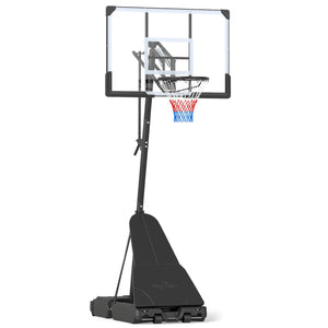 Portable Outdoor Basketball Hoop 8-10 FT Height Adjustable Basketball Goal System